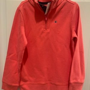 Boys Size 5 Crown and Ivy Quarter Zip Pullover